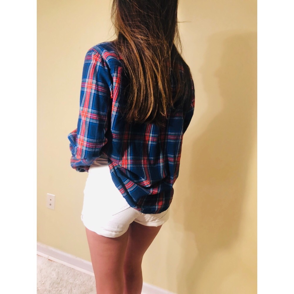 Plaid button down - Picture 3 of 7